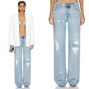 Retrofete Ophir Wide Leg in Tel Aviv Sand NWOT